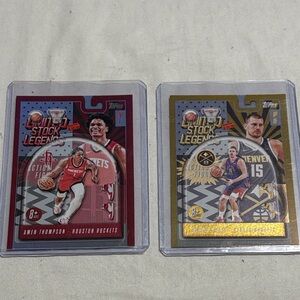 Topped NBA 2025 limited stock legends cards
